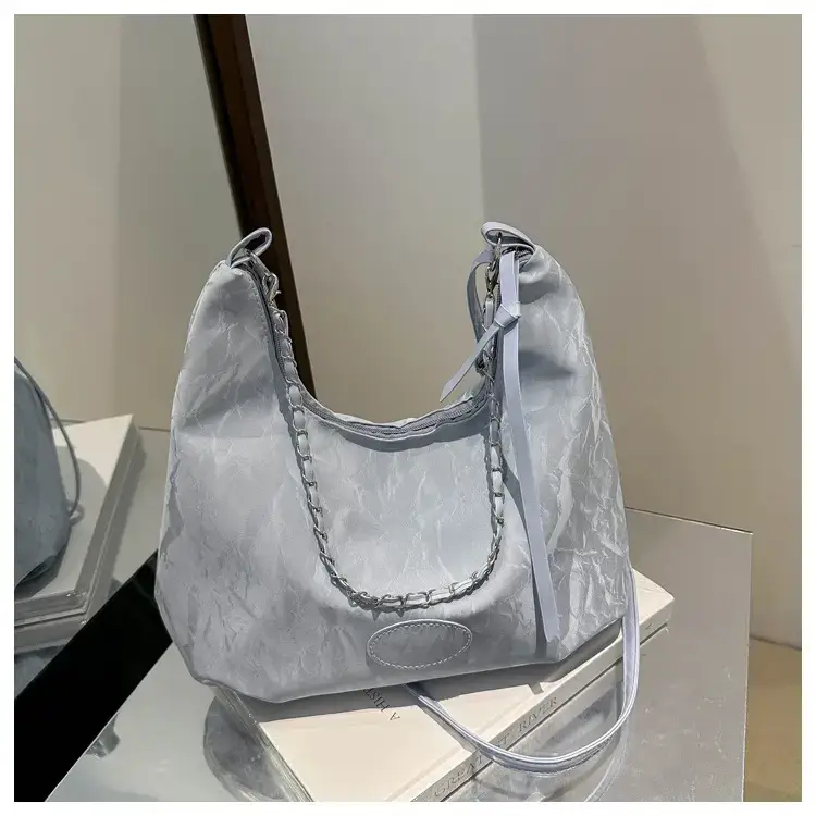 Women's Soft White Chain Shoulder Bag 2024 — feature 37