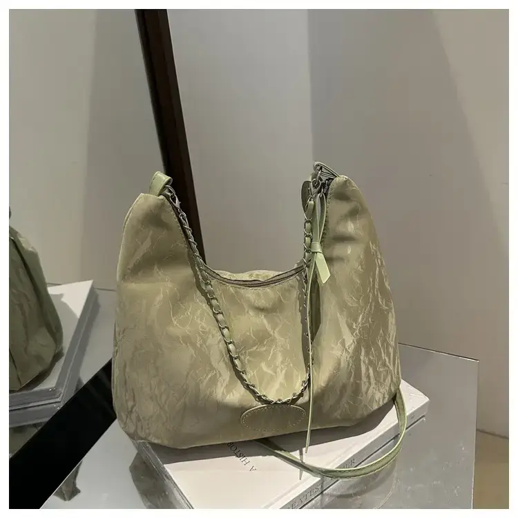 Women's Soft White Chain Shoulder Bag 2024 — feature 38