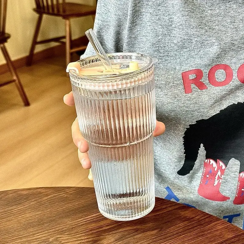 600ml Cross-Border Cold Drink Cup with Straw Lid — feature 10