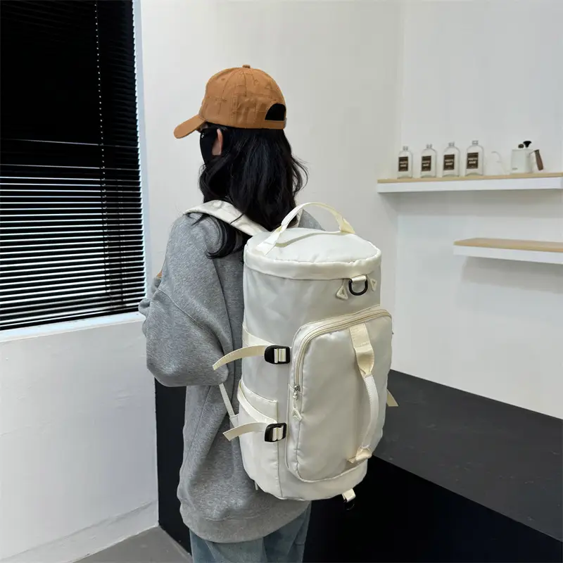Launderable Travel Bag Women Men Purple Double Shoulder - Image 10