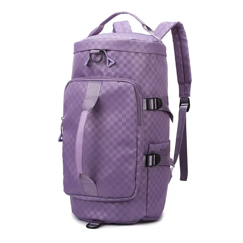 Launderable Travel Bag Women Men Purple Double Shoulder - Image 11