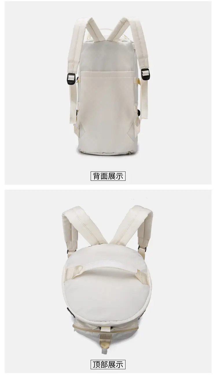 Launderable Travel Bag Women Men Purple Double Shoulder — feature 29