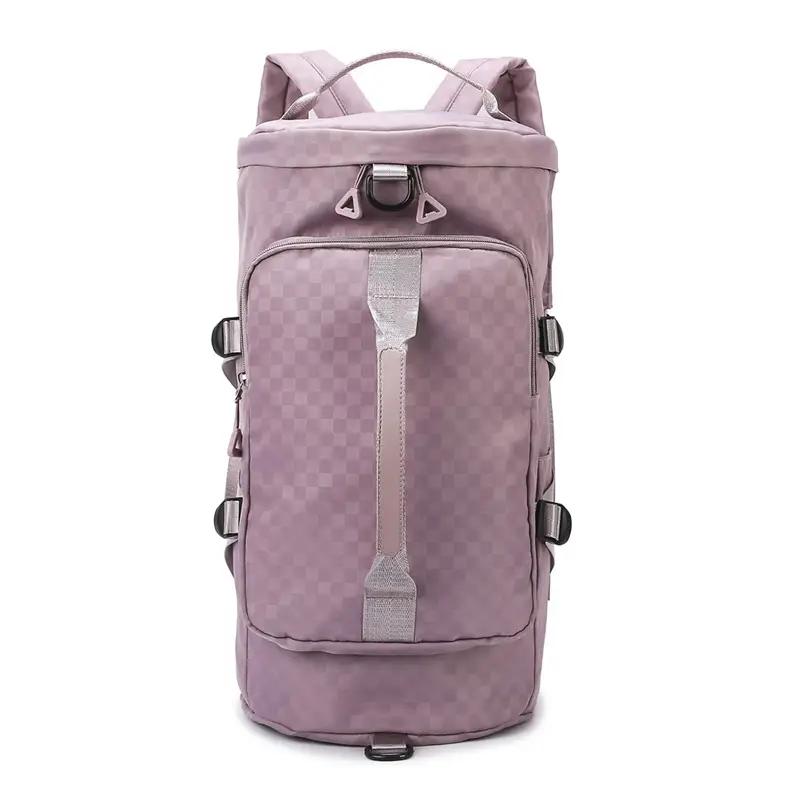Launderable Travel Bag Women Men Purple Double Shoulder - Image 2