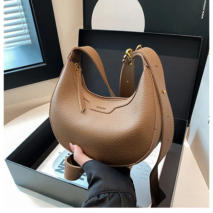 Women Crossbody Tan Leather Shoulder Bag 2026 — feature 15
