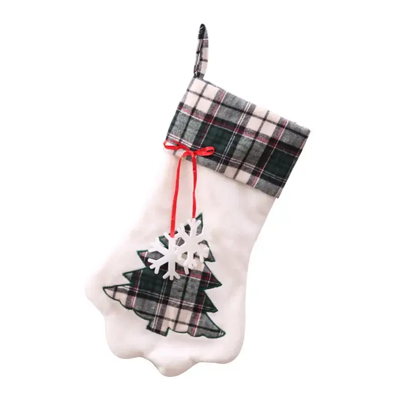 New Pet Dog Paw Christmas Sock Gift Bag — feature 8