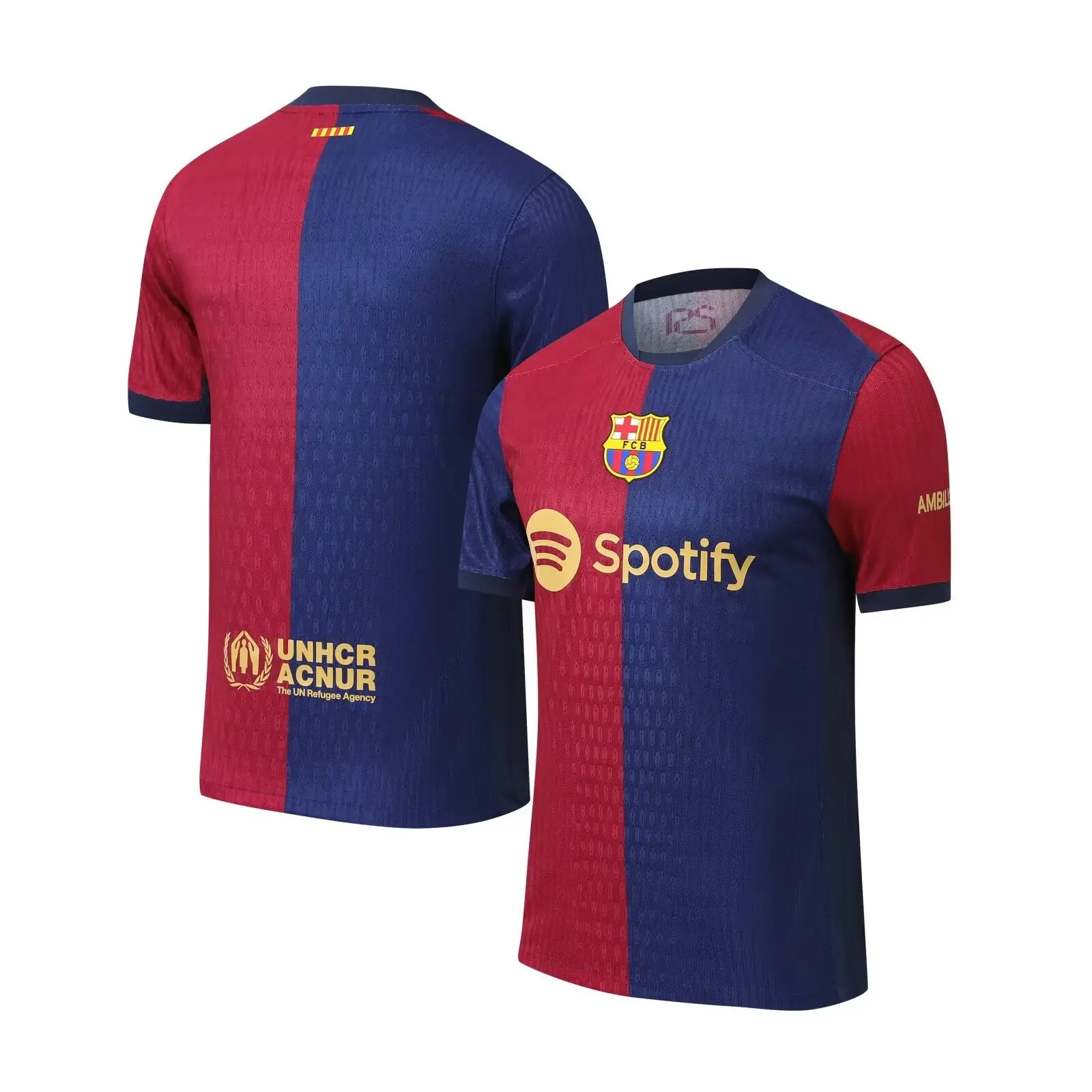 2425 Real Madrid & Barcelona Football T-Shirts Adult Training Wear - Image 5