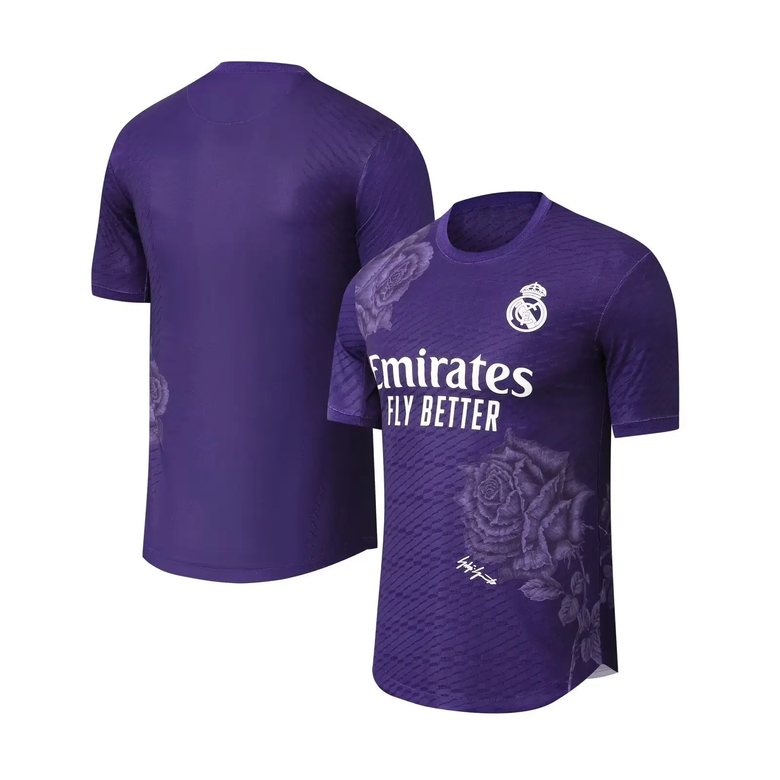 2425 Real Madrid & Barcelona Football T-Shirts Adult Training Wear - Image 10