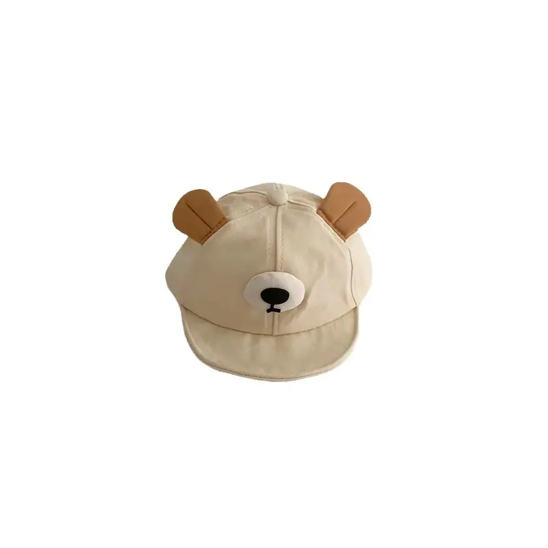 Cute Cartoon Bear Cap for Boys Girls Autumn Winter Sunshade - Image 9