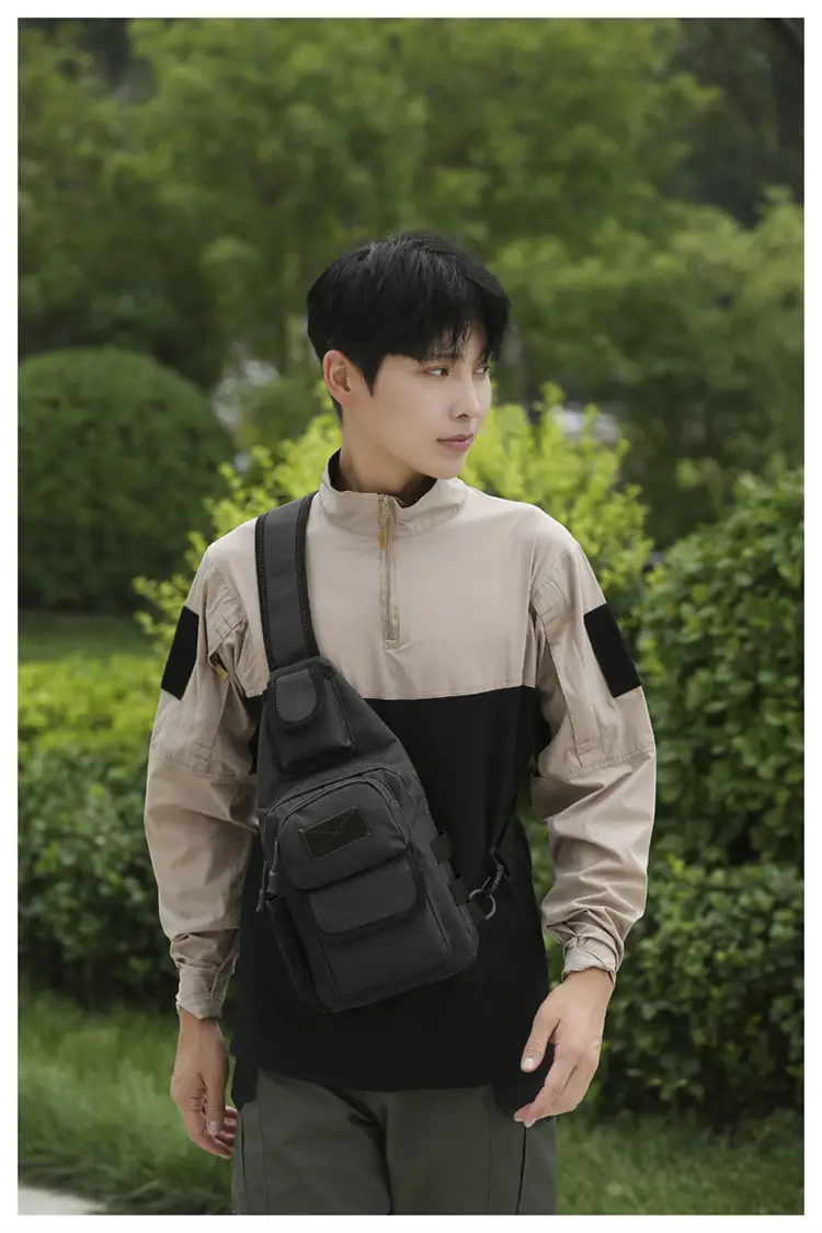 Men's Camouflage Crossbody Bag Multi-Use Outdoor Fitness Bag — feature 29