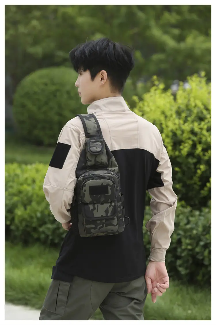 Men's Camouflage Crossbody Bag Multi-Use Outdoor Fitness Bag — feature 32