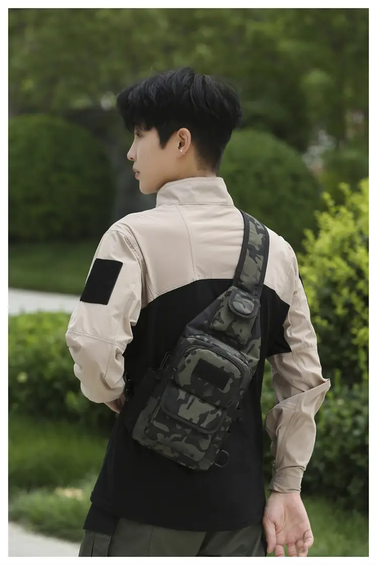 Men's Camouflage Crossbody Bag Multi-Use Outdoor Fitness Bag — feature 34