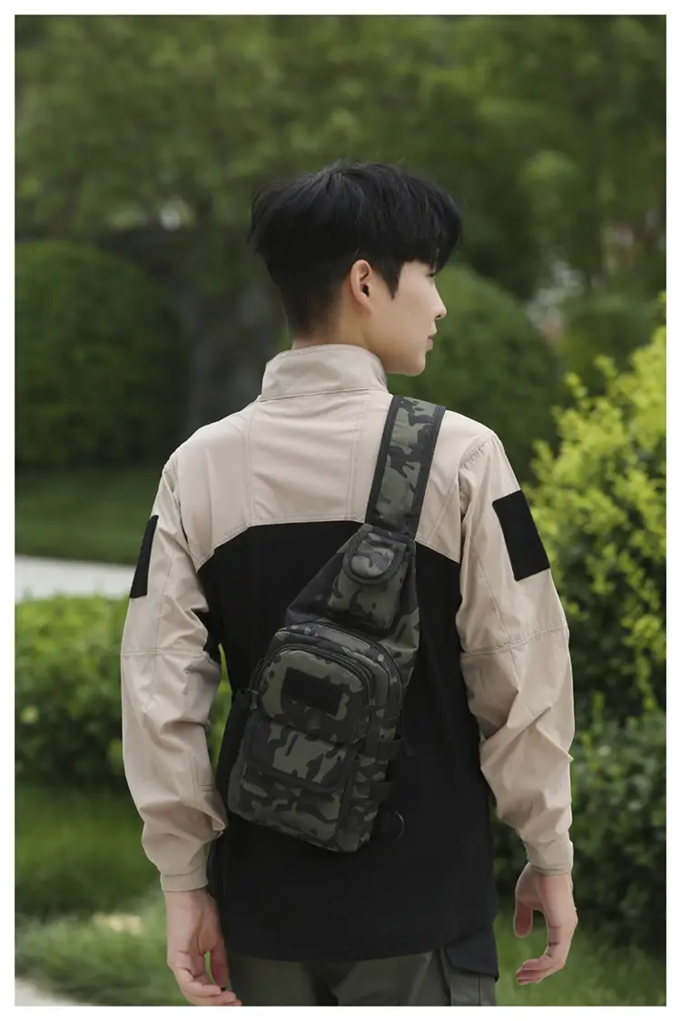 Men's Camouflage Crossbody Bag Multi-Use Outdoor Fitness Bag — feature 35