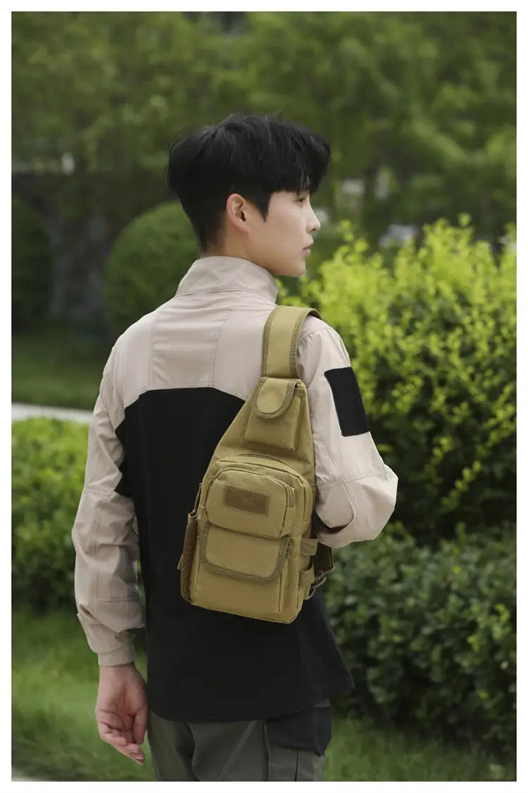 Men's Camouflage Crossbody Bag Multi-Use Outdoor Fitness Bag — feature 36