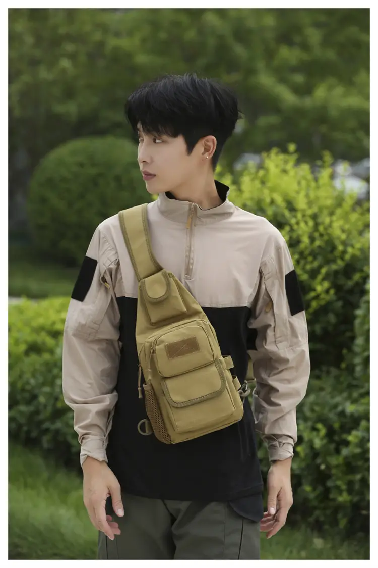 Men's Camouflage Crossbody Bag Multi-Use Outdoor Fitness Bag — feature 37