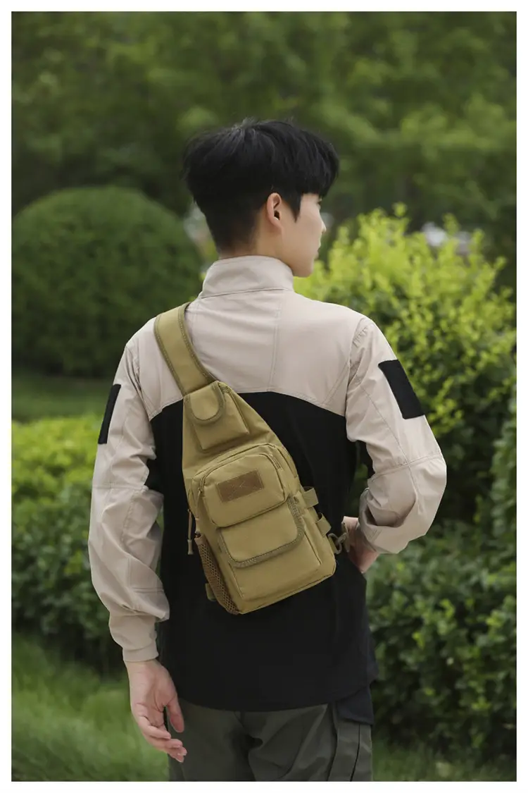 Men's Camouflage Crossbody Bag Multi-Use Outdoor Fitness Bag — feature 40