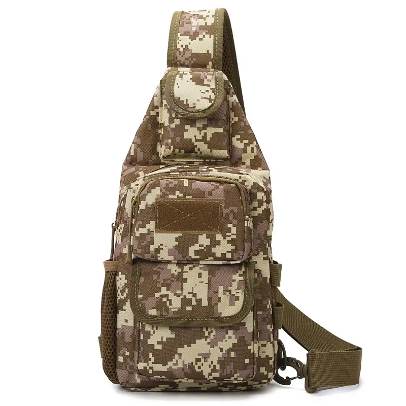 Men's Camouflage Crossbody Bag Multi-Use Outdoor Fitness Bag