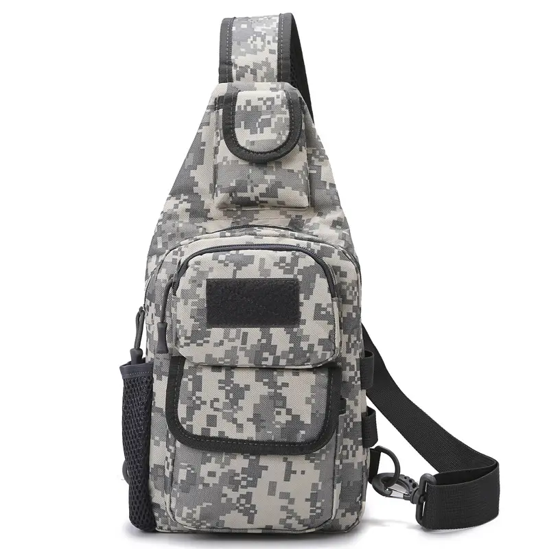 Men's Camouflage Crossbody Bag Multi-Use Outdoor Fitness Bag