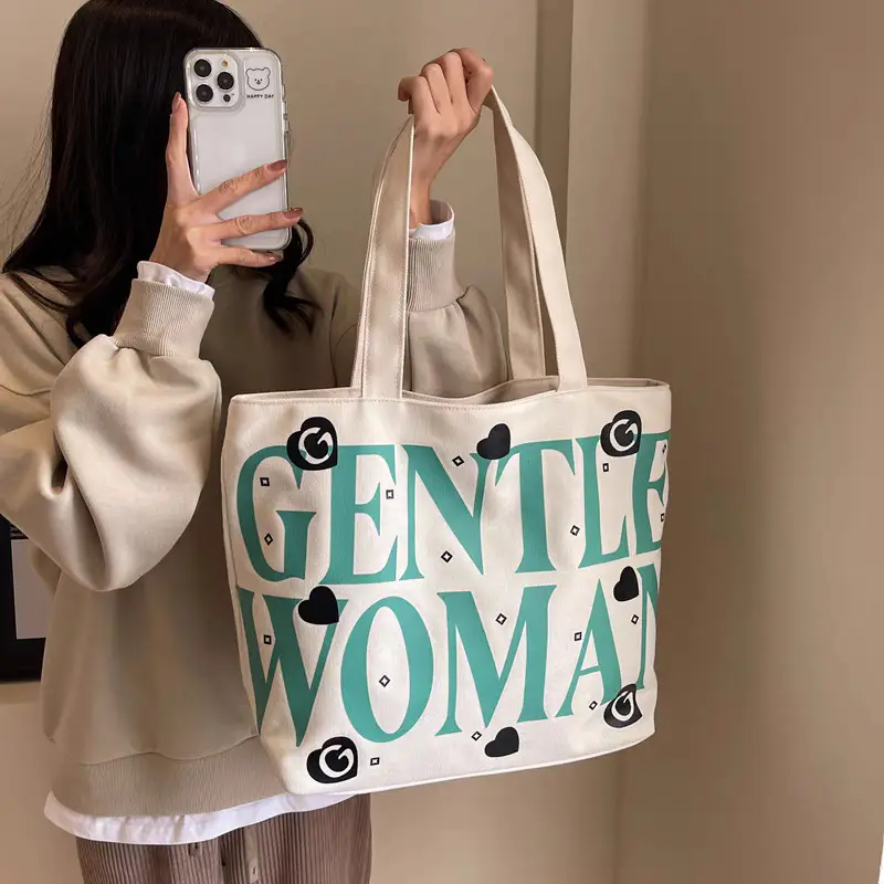 Printed Mommy Satchel Bag Large Capacity Canvas — feature 15