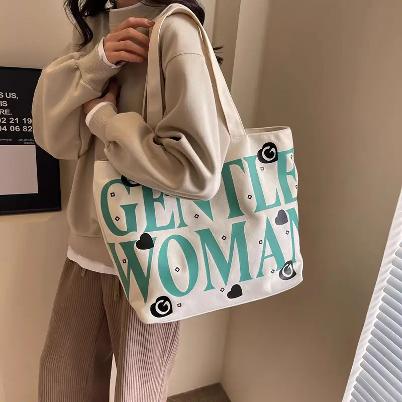 Printed Mommy Satchel Bag Large Capacity Canvas — feature 16