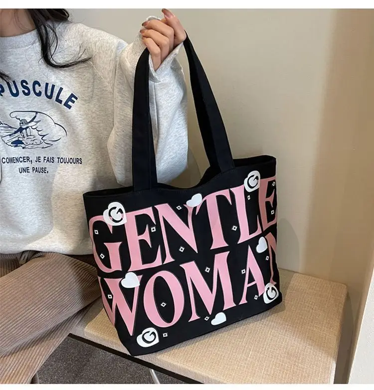Printed Mommy Satchel Bag Large Capacity Canvas — feature 7