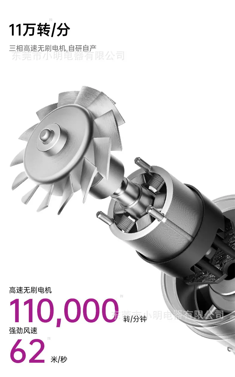 North High-Speed Leadless Hair Dryer with Negative Ion Technology — feature 13