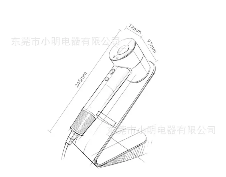 North High-Speed Leadless Hair Dryer with Negative Ion Technology — feature 25