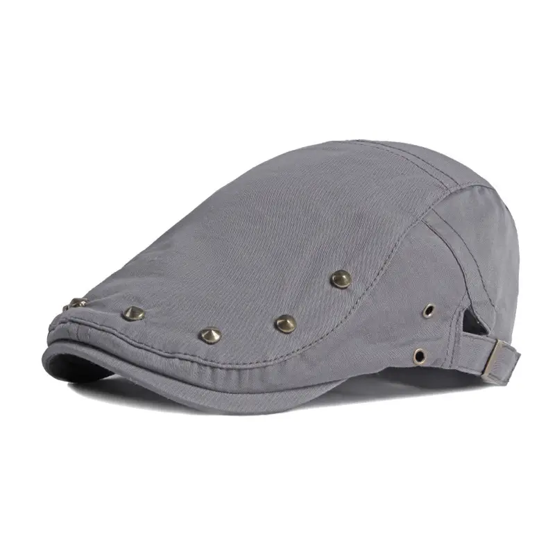 Korean Style Vintage Studded Cap for Women - Image 2