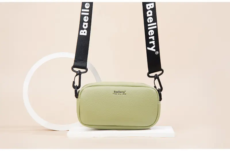 Baellerry Women's Green Crossbody Bag Large Capacity — feature 12