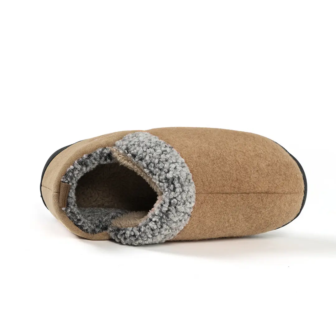 Cross-border winter new cotton slippers indoor Baotou fleece-lined warm non-slip home couples plush slippers wholesale