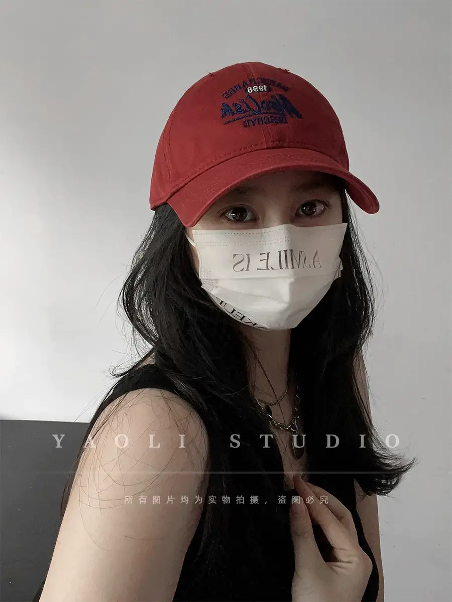 American Big Head Wai Face Small Baseball Cap for Men — feature 12