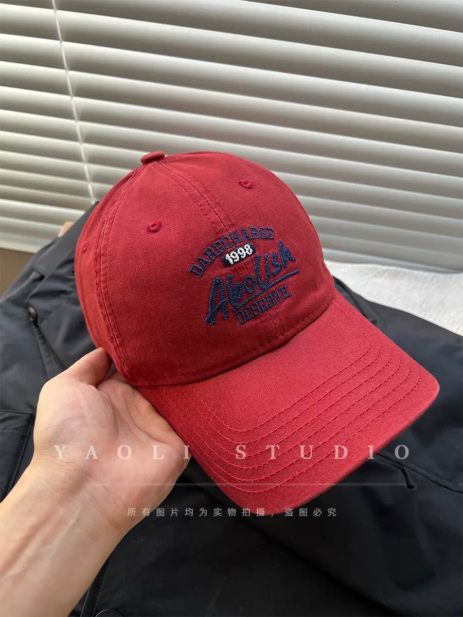 American Big Head Wai Face Small Baseball Cap for Men — feature 15