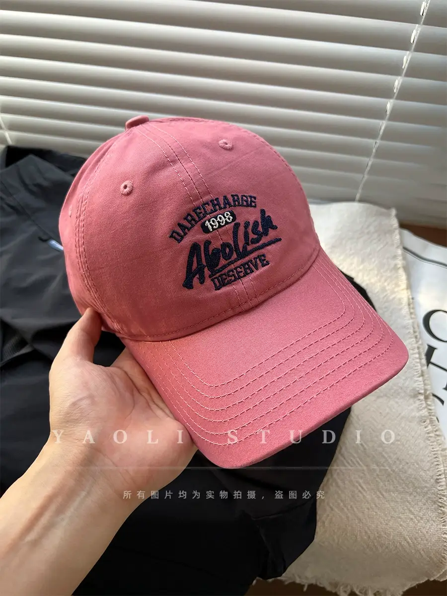 American Big Head Wai Face Small Baseball Cap for Men — feature 20