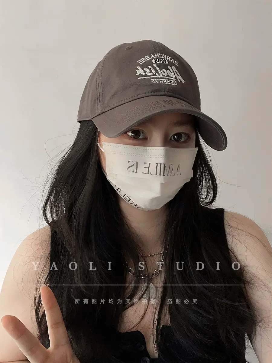 American Big Head Wai Face Small Baseball Cap for Men — feature 23
