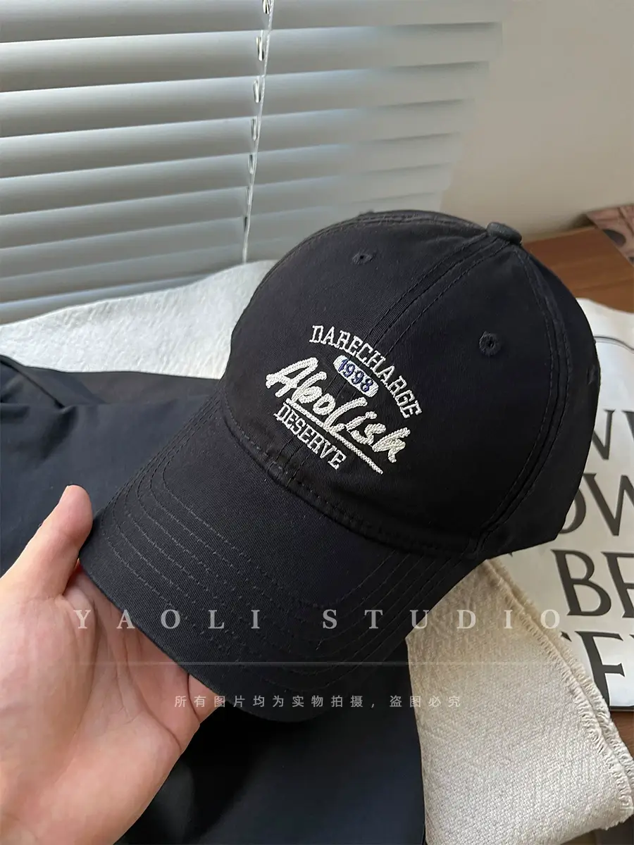 American Big Head Wai Face Small Baseball Cap for Men — feature 29