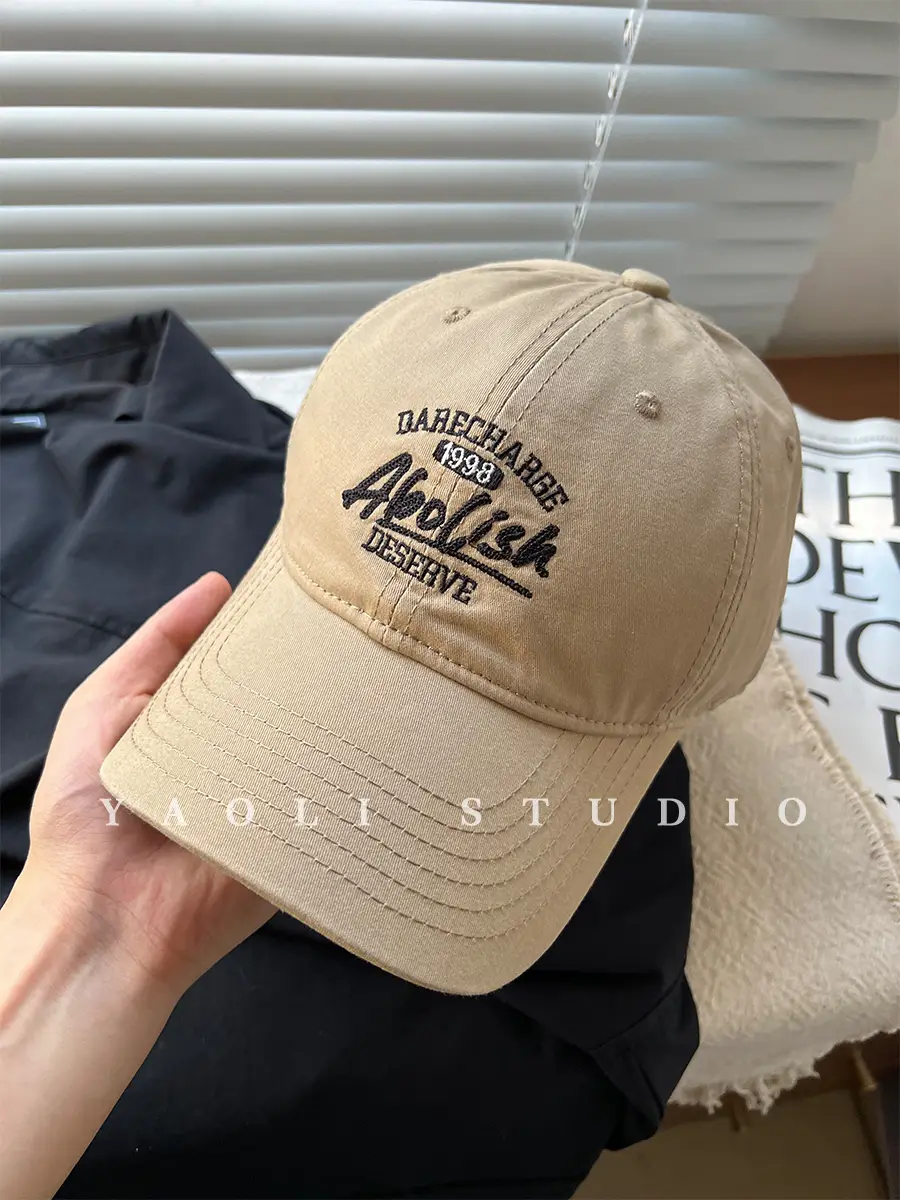 American Big Head Wai Face Small Baseball Cap for Men - Image 2