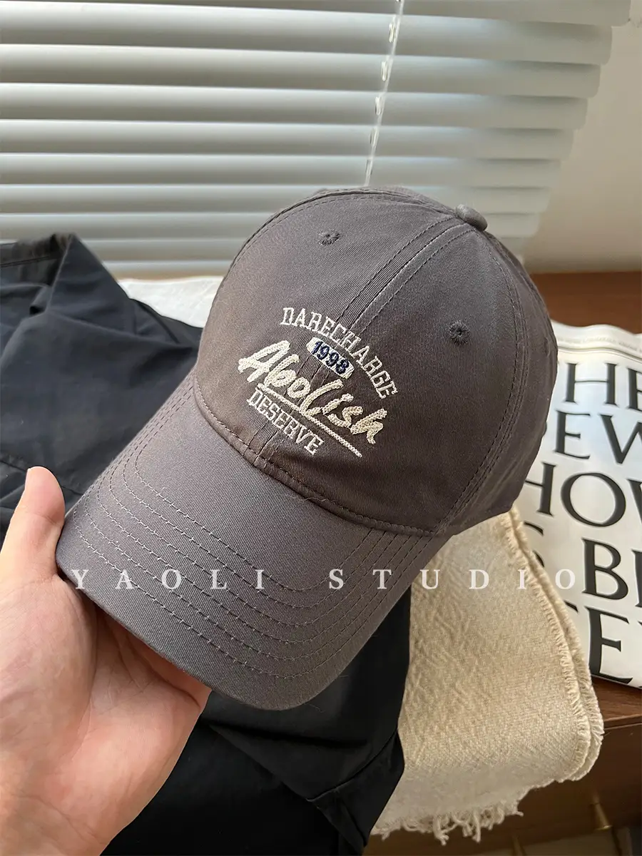 American Big Head Wai Face Small Baseball Cap for Men - Image 4