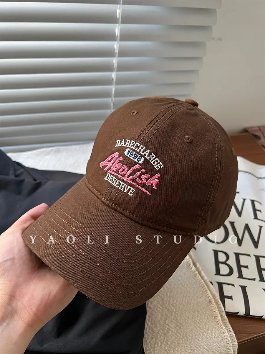 American Big Head Wai Face Small Baseball Cap for Men - Image 5