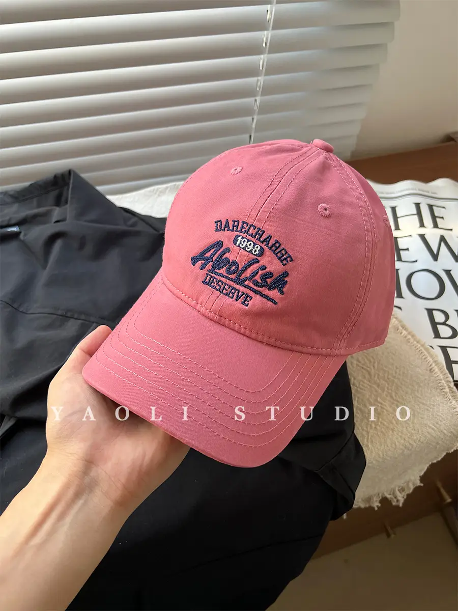American Big Head Wai Face Small Baseball Cap for Men - Image 8