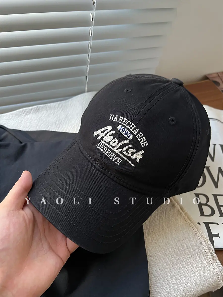 American Big Head Wai Face Small Baseball Cap for Men - Image 9