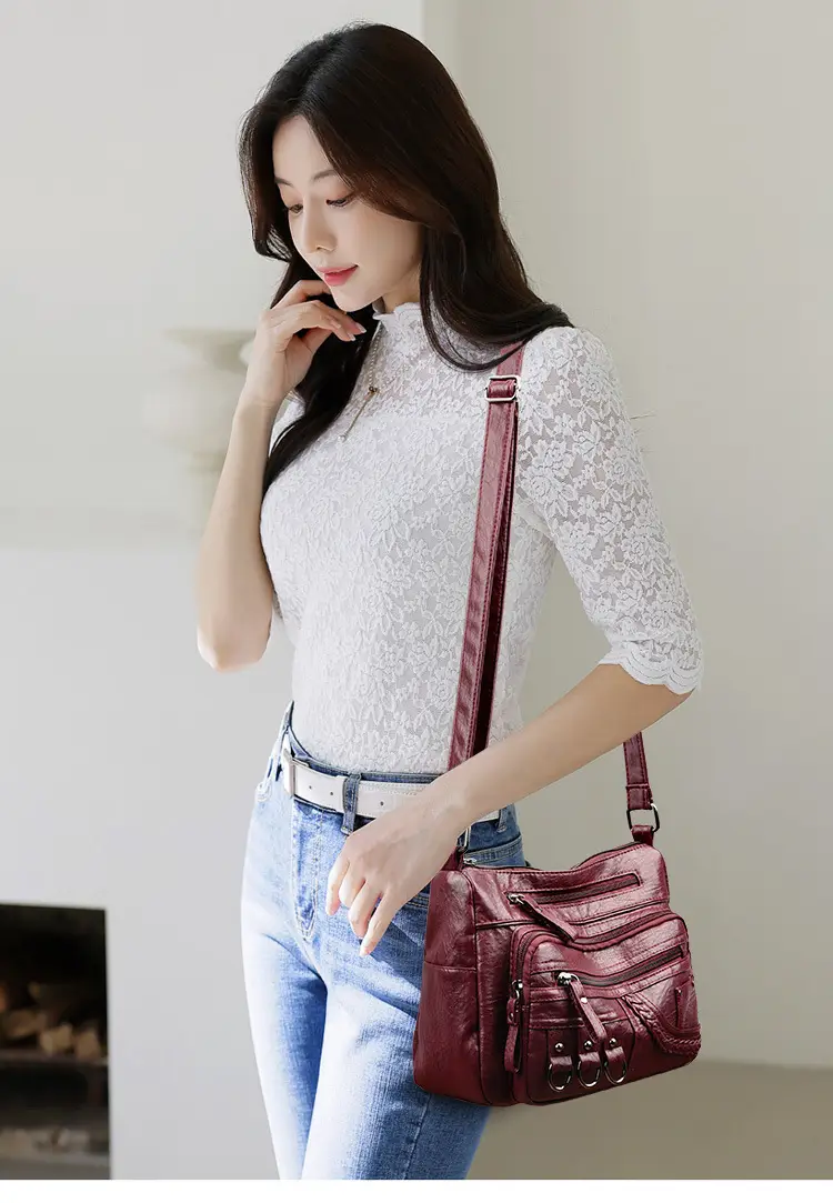 Women's Brown Crossbody Bag 2026 New Style — feature 14