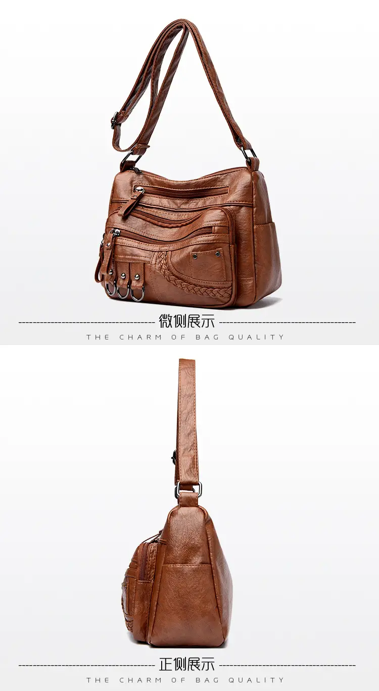 Women's Brown Crossbody Bag 2026 New Style — feature 16