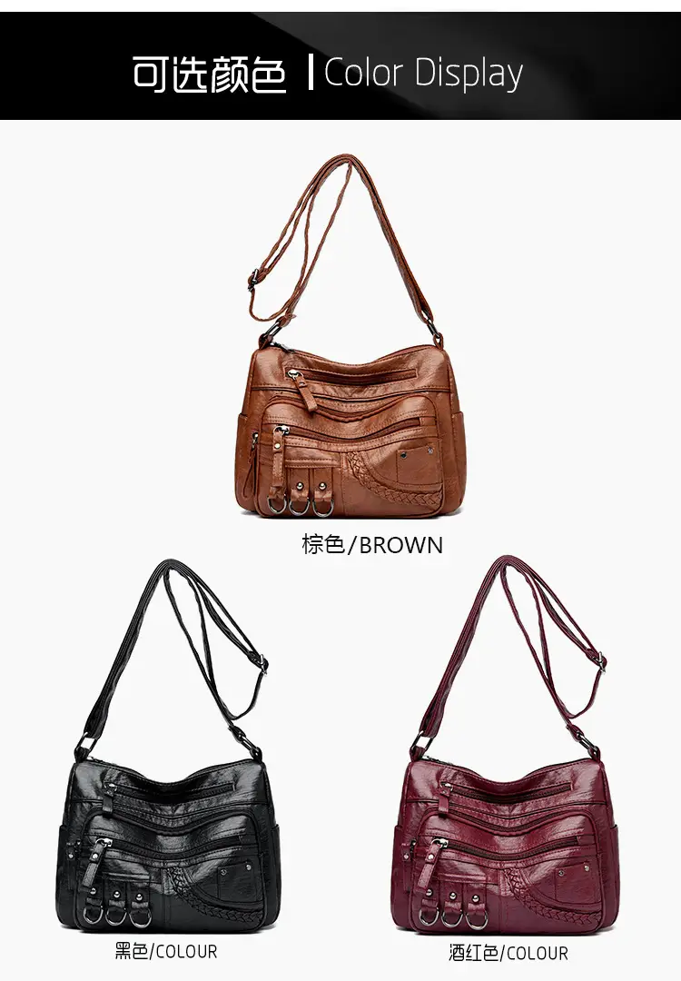 Women's Brown Crossbody Bag 2026 New Style — feature 24