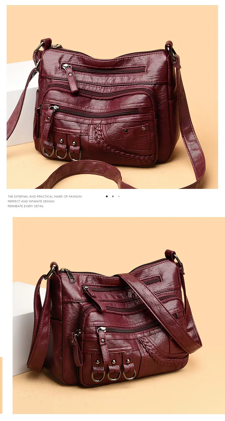 Women's Brown Crossbody Bag 2026 New Style — feature 7