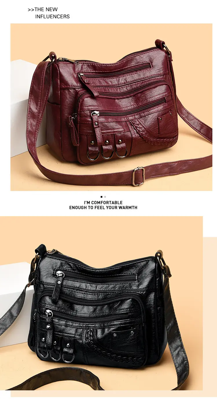 Women's Brown Crossbody Bag 2026 New Style — feature 8