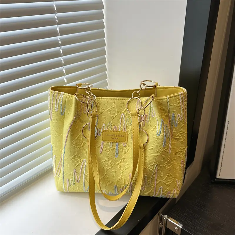 Pink Printed Shoulder Bag for Women