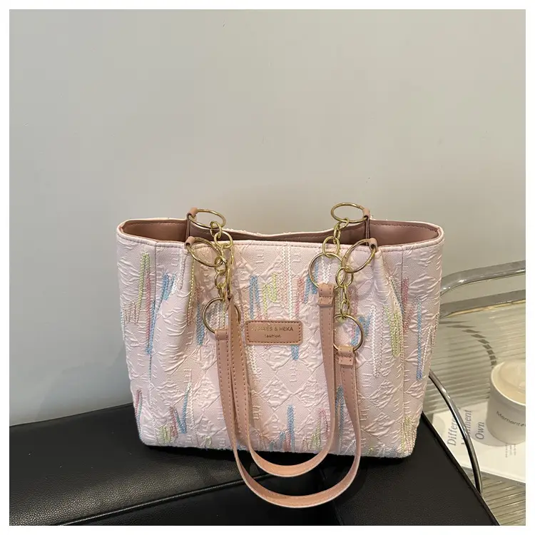Pink Printed Shoulder Bag for Women — feature 13