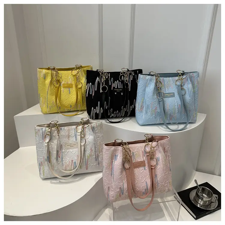 Pink Printed Shoulder Bag for Women — feature 15