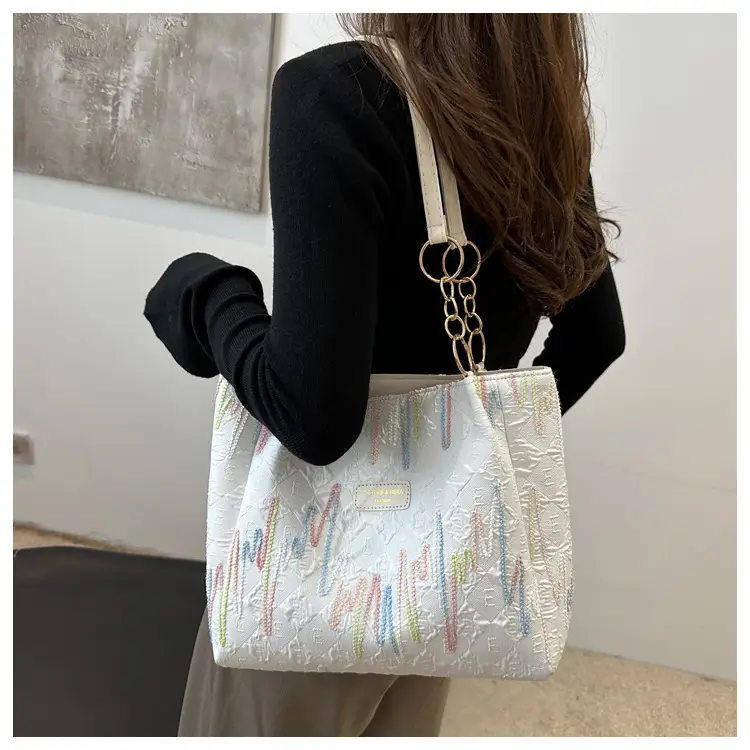 Pink Printed Shoulder Bag for Women — feature 18