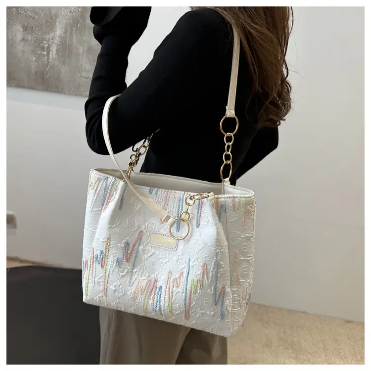 Pink Printed Shoulder Bag for Women — feature 19