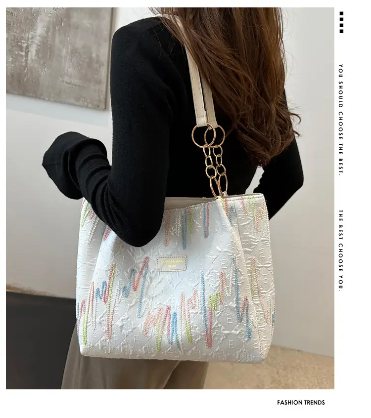 Pink Printed Shoulder Bag for Women — feature 2